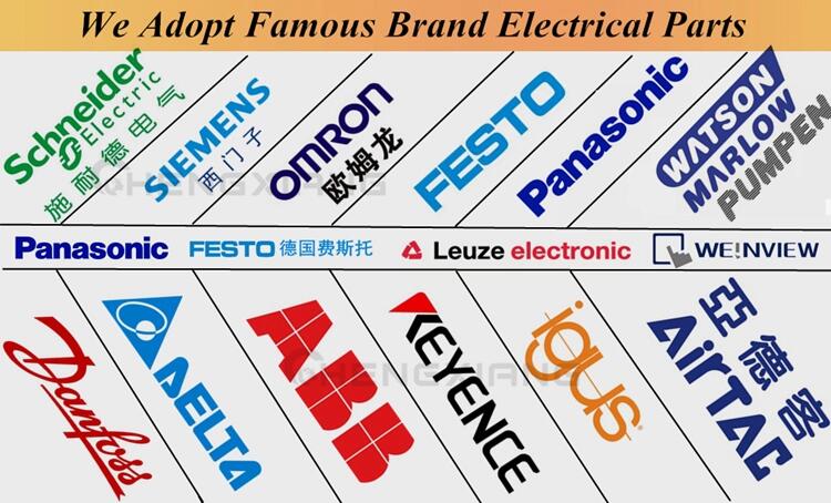 Ókeypis sendingarkostnaður sjálfvirkur áfyllingar- og merkingarvél, sjálfvirk límmerki