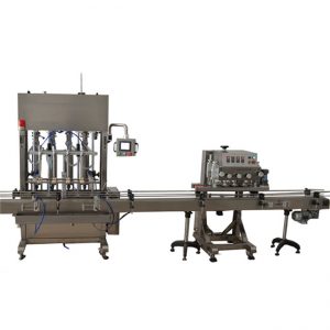 Sjálfvirkur vökvi átöppunarbúnaður 50 ml læknis áfengi fyllingarvél